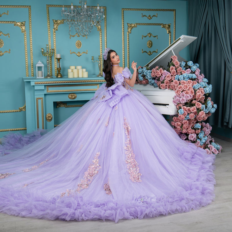 AG377 LILA VESTIDO XV