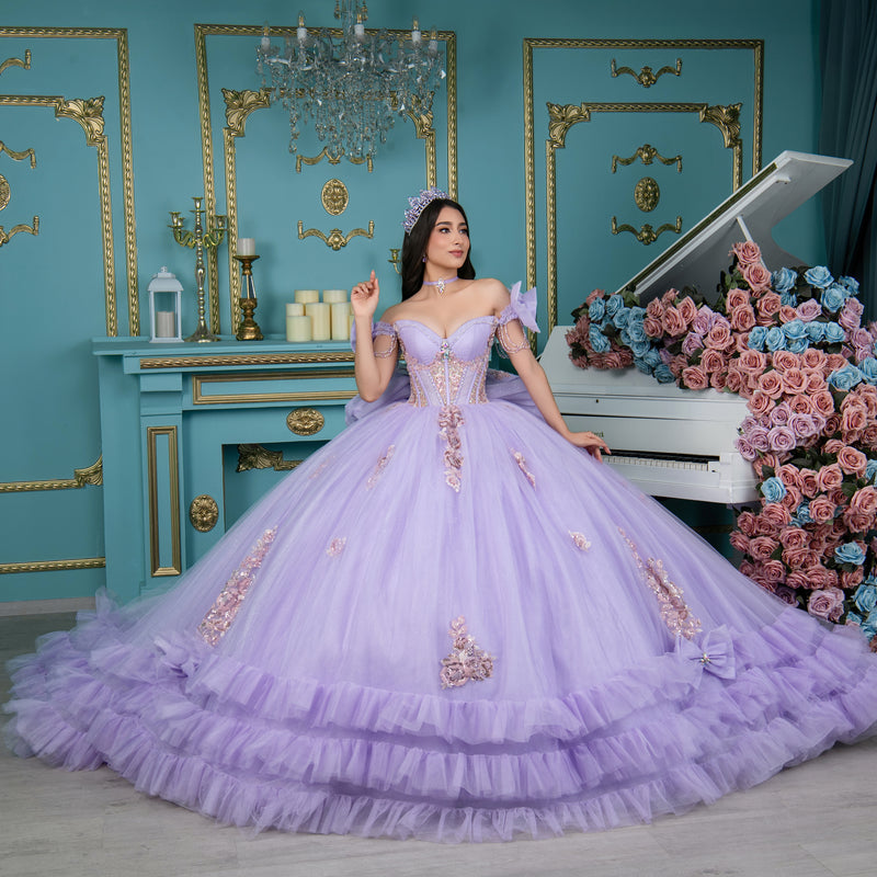 AG377 LILA VESTIDO XV