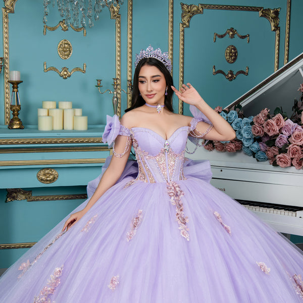 AG377 LILA VESTIDO XV