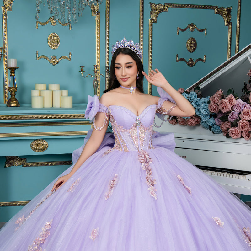 AG377 LILA VESTIDO XV