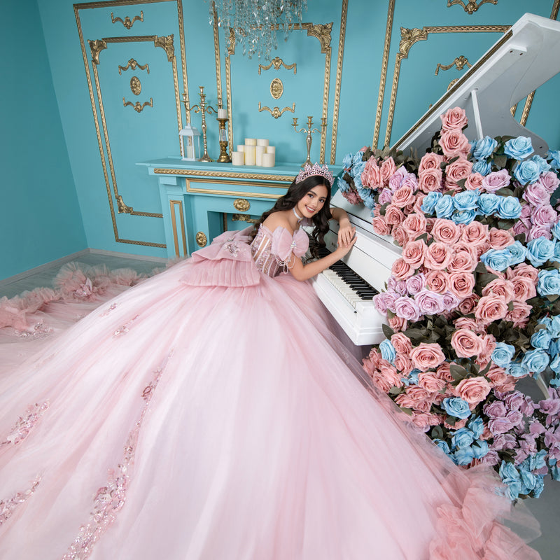AG377 PALEPINK VESTIDO XV