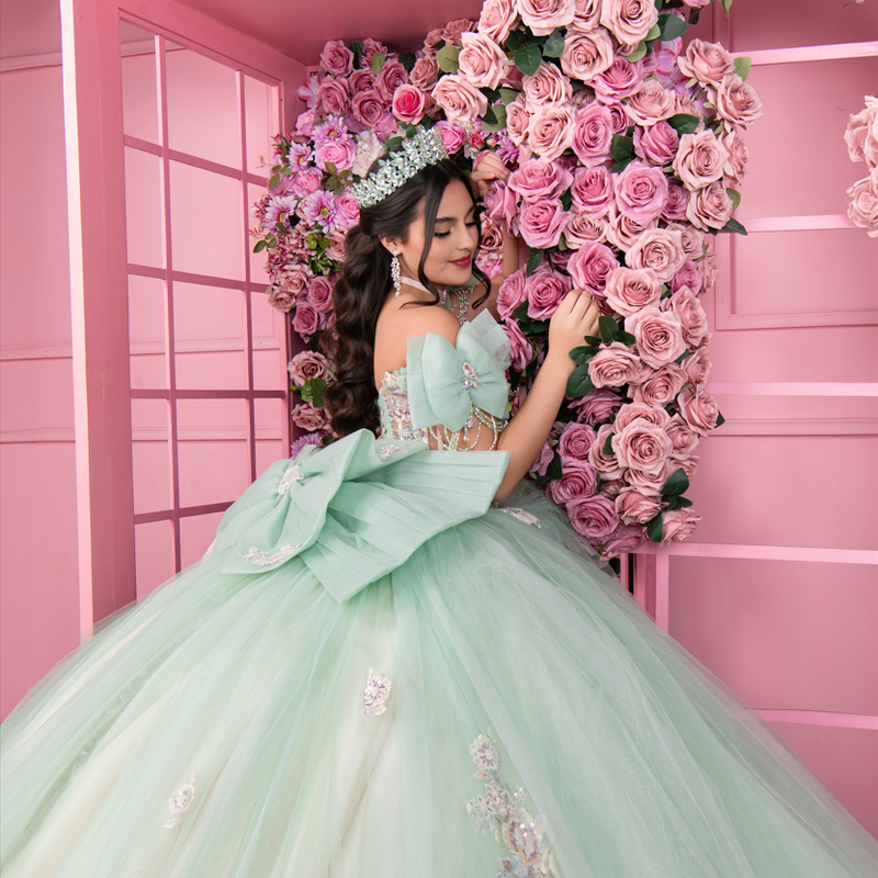 AG377 SAGE VESTIDO XV